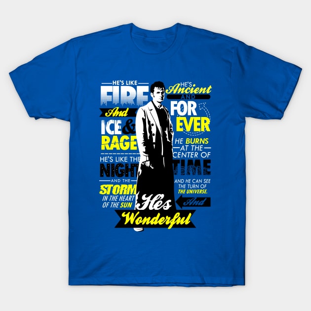 Fire and Ice and Rage T-Shirt by TomTrager